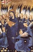 unknow artist The Wilton Diptych France oil painting reproduction